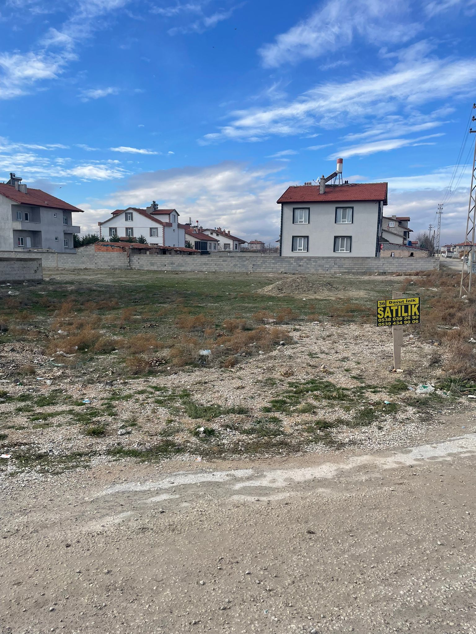 Satılık arsa 1000 m2
