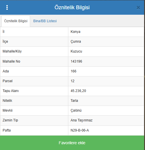 ÇUMRA-KUZUCU SATILIK ARSA/TARLA  TAKAS SEÇENEKLİ