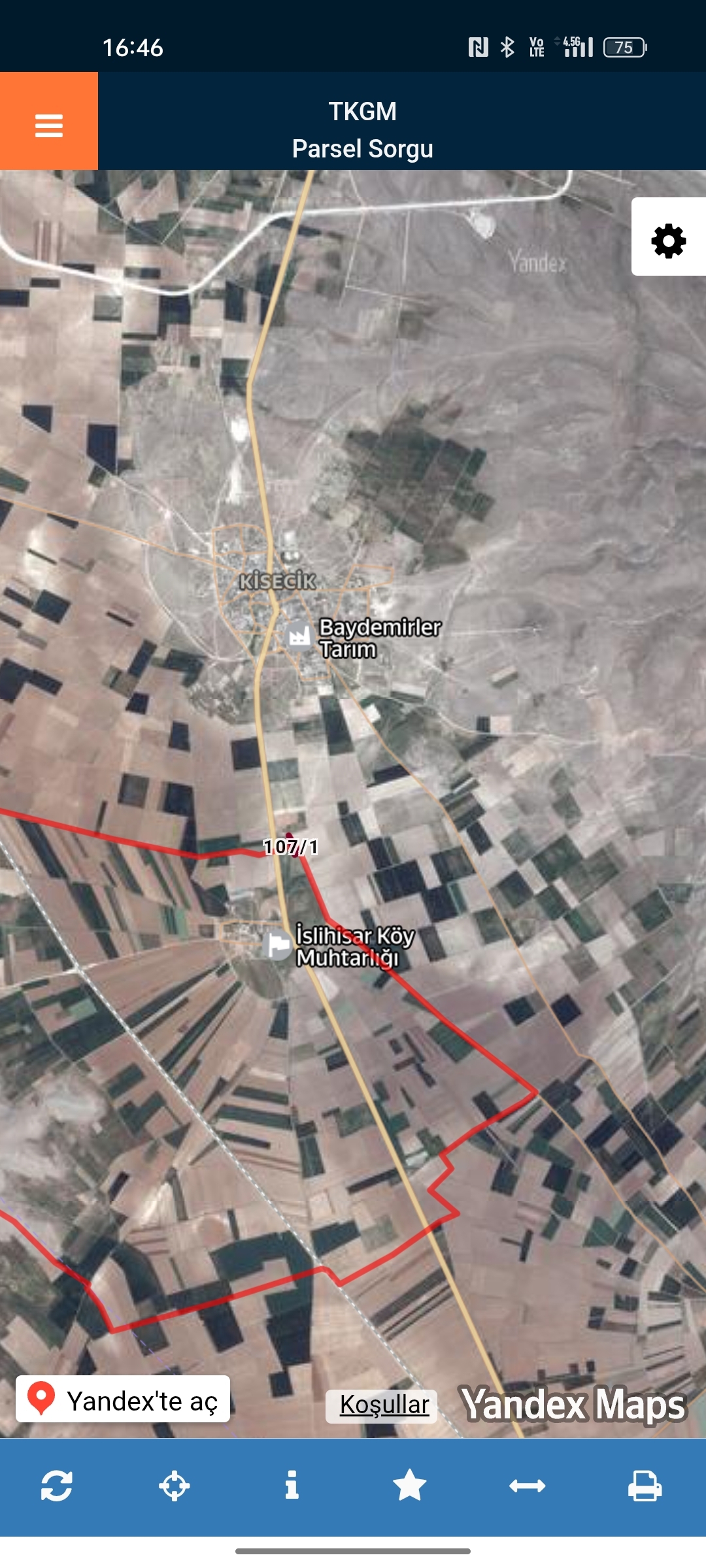 ÇALIHAN EMLAKTAN Arsa Karaman merkez islihisar 4 888 m2